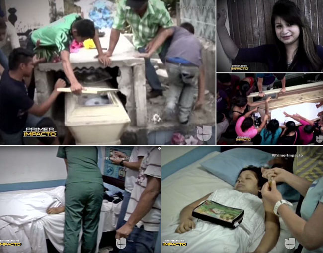 Wanita Cantik Ini Hidup Lagi Setelah Berteriak dari Dalam Peti Matinya